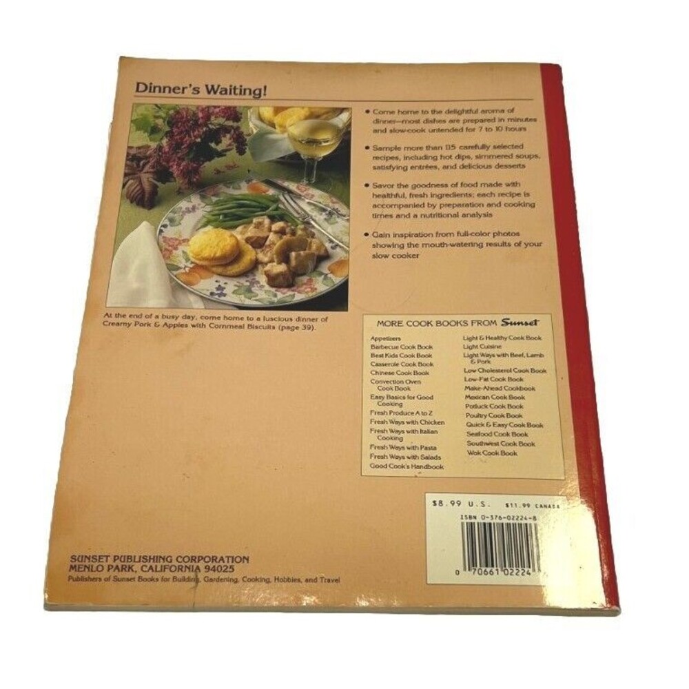 Vintage Crockery Cookbook Paperback by Sunset Books - Picture 2 of 6